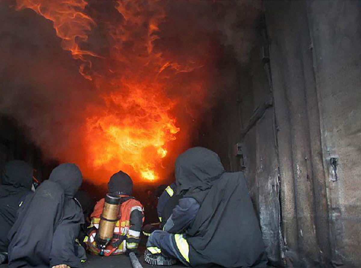 simulateur de feu reel pour formation incendie